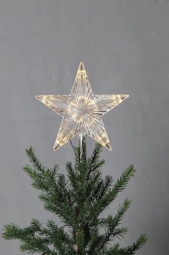 Juletrestjerne lys Juletrestjerne med lys